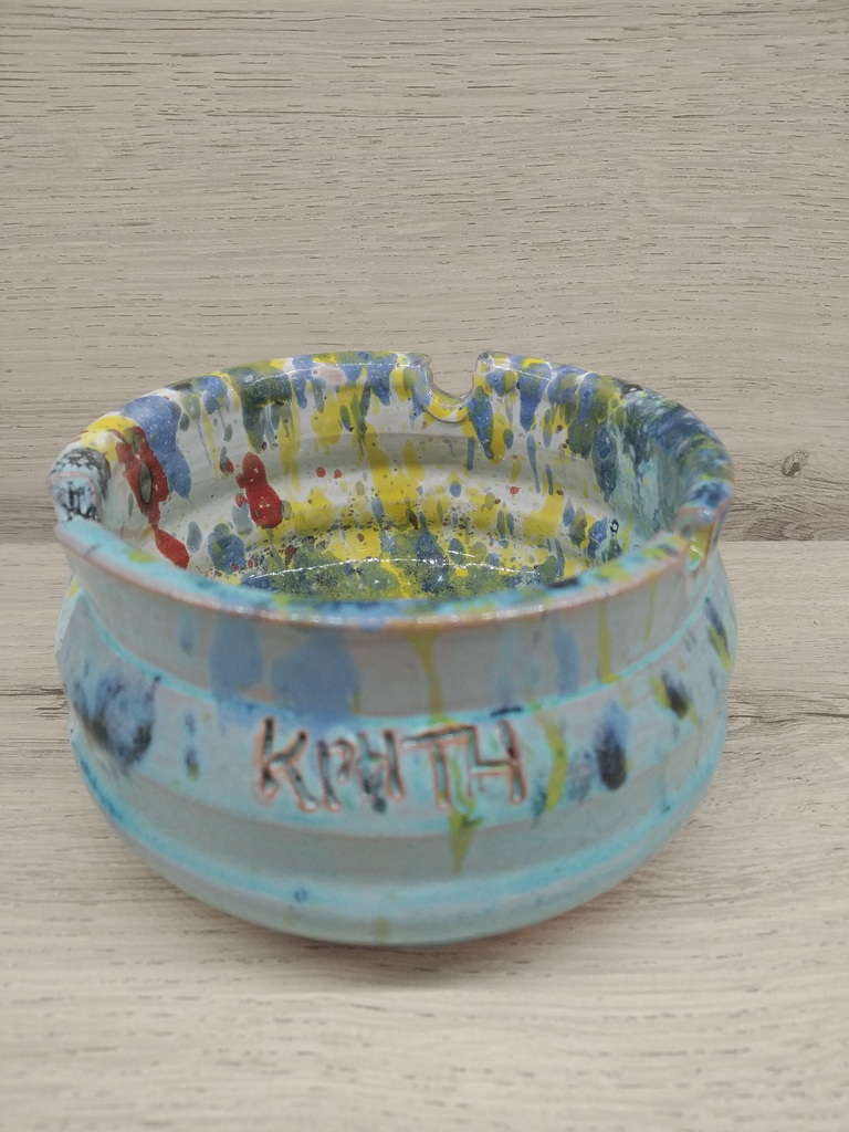 CERAMIC ASHTRAY 10cm