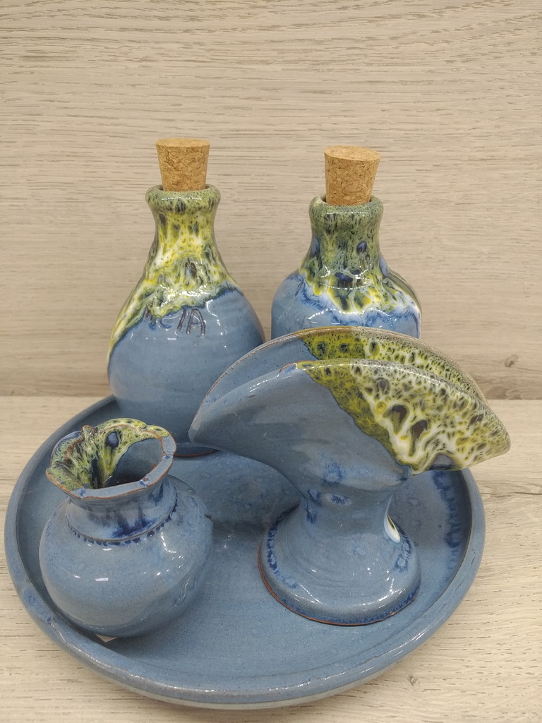 CERAMIC OIL SET