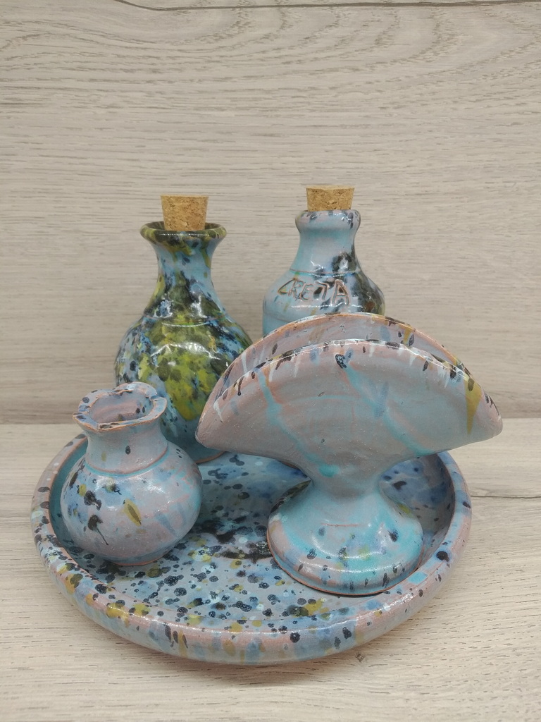 CERAMIC OIL SET